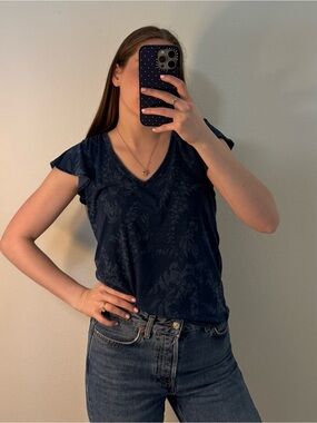 WHBM Floral Tee